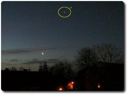 Südhimmel markierter Stern