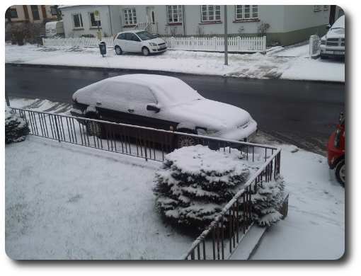 Schnee Ende November