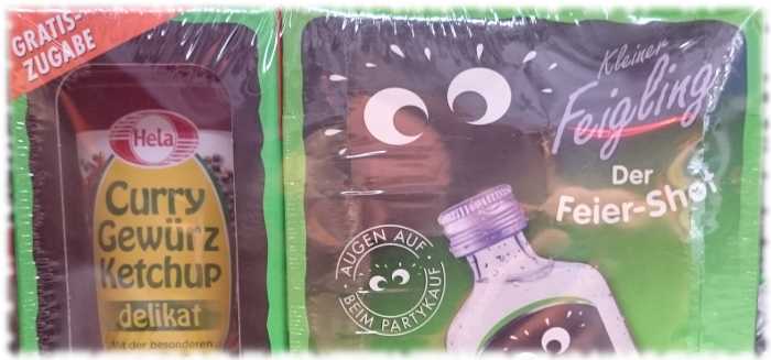Kleiner Feigling mit Hela Curry-Ketchup