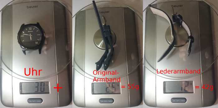 Martian Notifier und Armbänder