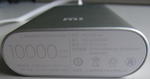Technische Daten auf der Xiaomi Powerbank