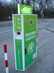 Stromtankstelle am Flensburger ZOB Seitenansicht
