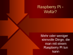 Nutzungsbeispiele für den Raspberry Pi (PDF)