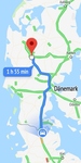Route Flensburg > Jske Bank BOXEN Herning