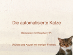 Die automatisierte Katze