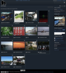 Screenshot der Galerie