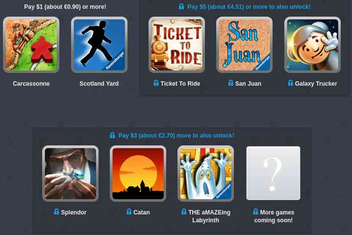 Humble Mobile Bundle: Board Games
