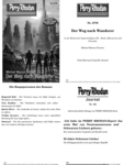 Perry Rhodan 2778 - Der Weg nach Wanderer