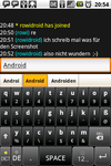 DaraIRC und TouchPal