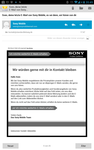 Sony Mobile E-Mail