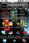 Home mit Android Agenda Widget