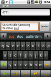 Samsung-Tastatur