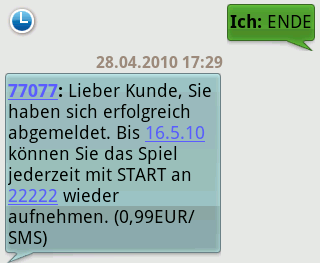 E-Plus Quizwochen abmeldung