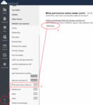 ownCloud ePub App aktivieren